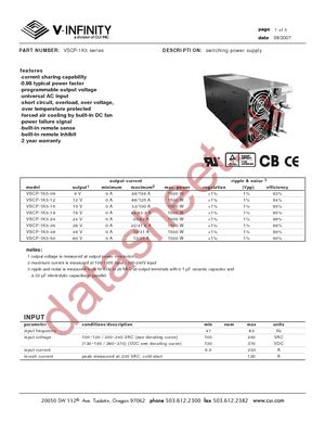 VSCP-1K5-12 datasheet  